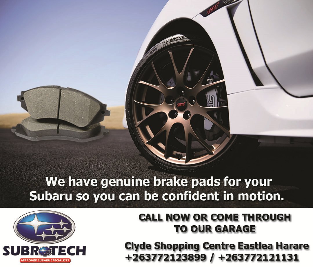 SubrotechZim1's tweet photo. Ensure that your #Subaru is always able to execute the swiftest, safest stops possible by changing your brake pads before they exhibit any regularities. 
#subarulegacy #subaruimpreza #subaruoutback #subaruwrxsti #subaruforester #subrotech https://t.co/acwqd4qF5Z