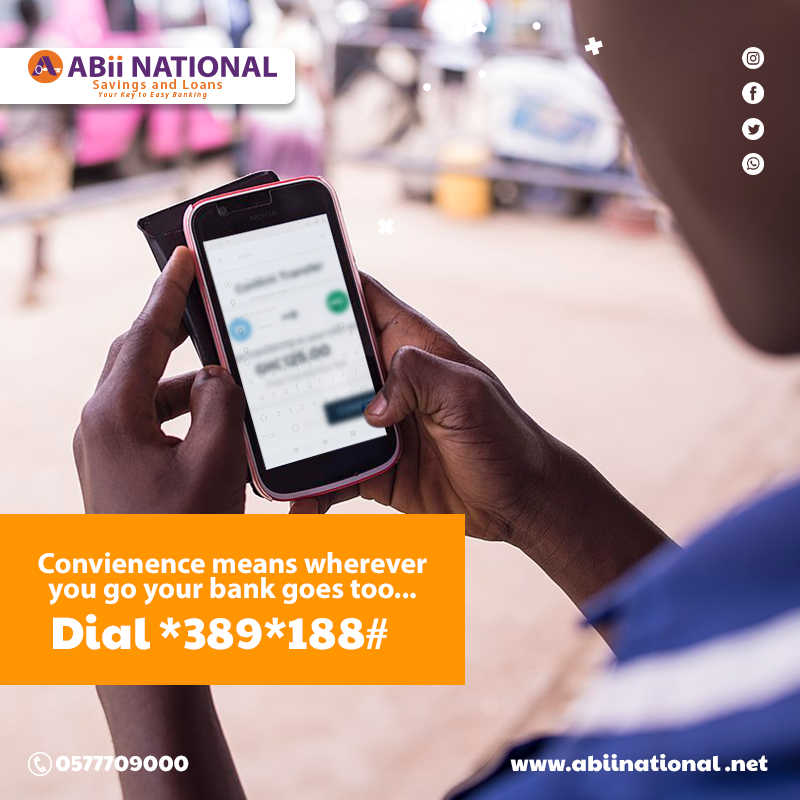 ABii_National's tweet photo. #Weekends shouldn't be stressful that is why we bring to you convienence at your fingertips. Go wherever with your bank with ABii-i-Flex. Dial *389*188#.
Enjoy your weekend.🥳
#easybanking #mobilebaking #abiinational #money #weekends https://t.co/dPtGLGB4iQ