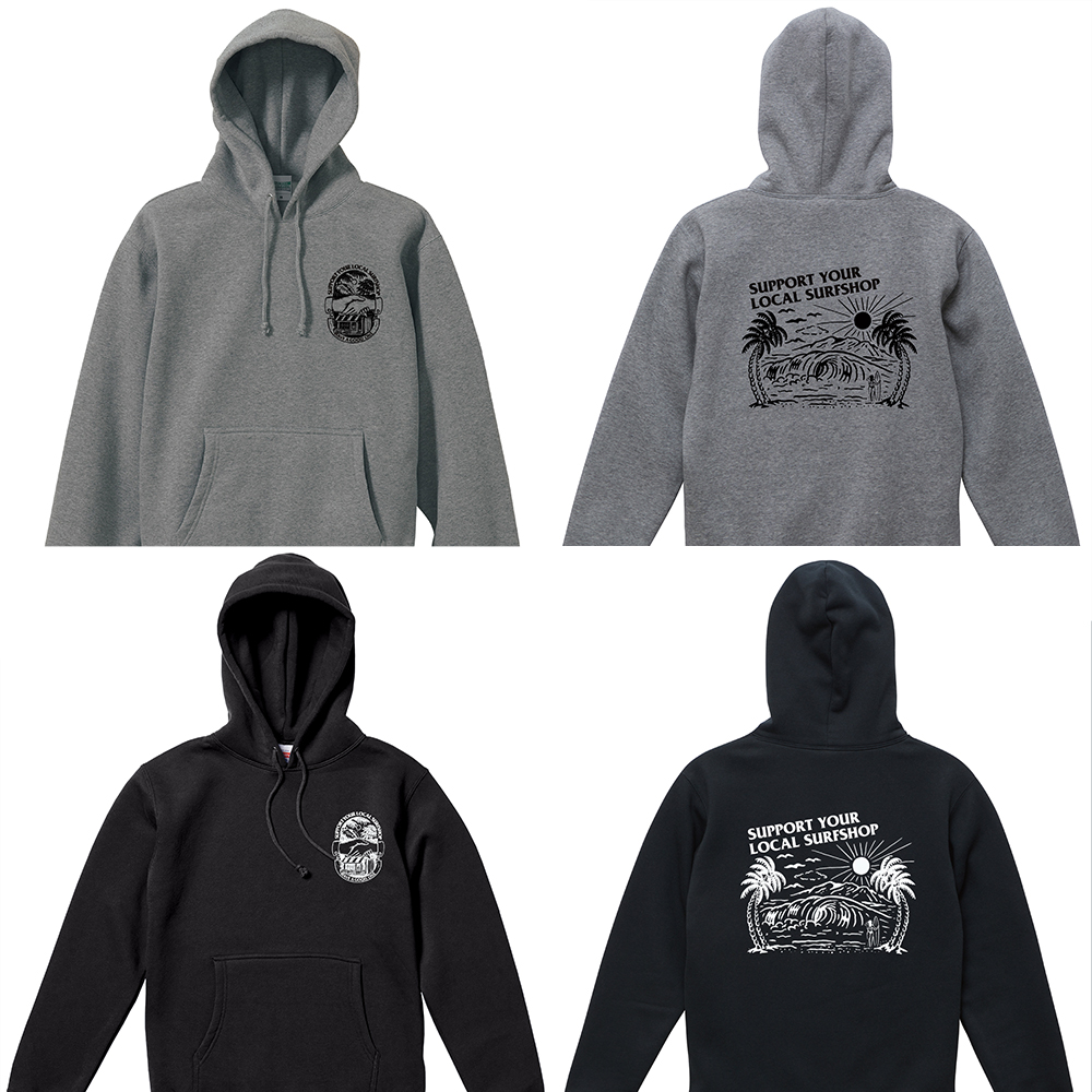 sylss2020_surf's tweet photo. ■お知らせ④

このタイミングでデザインも一新し、季節的なものも踏まえてパーカー（グレー・黒）とロングスリーブTシャツ（白・黒）を販売します。
表面は胸プリントで裏面は背中プリント、そして各ショップロゴがその下に入ります（※各画像は無記名プレーンタイプ）。

#SYLSS2020

⑤に続く https://t.co/eYJQLxHOKL