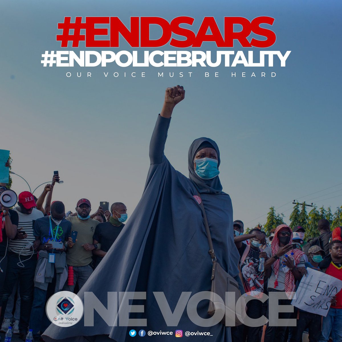 hrh_ceejay's tweet photo. @bimmyana @OVIWCE @prof_ripper @YinkaAdebajo #OneVoice is all we have got. If we speak with #OneVoice we can make a difference.

#OVIWCE #EndSARS https://t.co/jse2AXb7pp