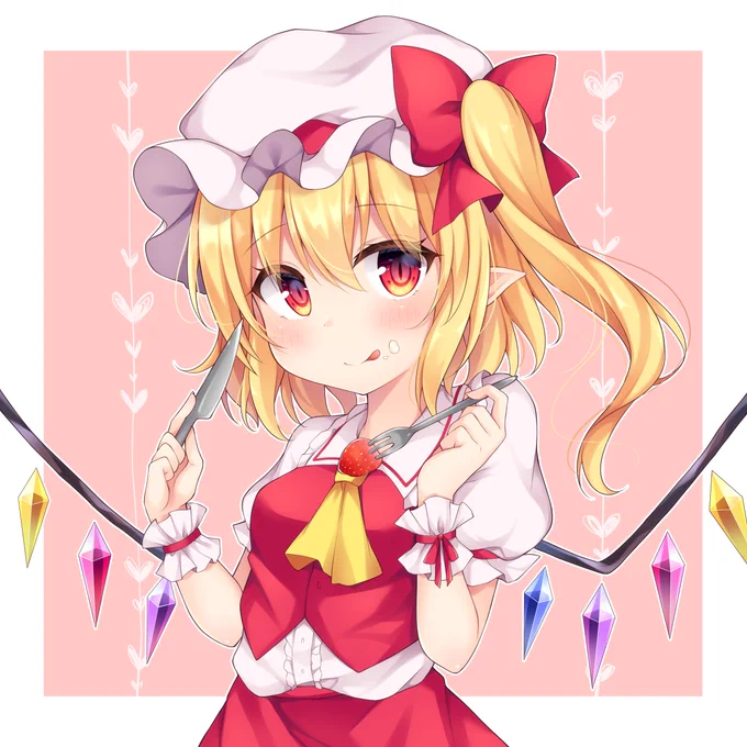たゆ亭さん(@tautei_kouma )からバトン回していただきました?✨
ありがたきー!!
フランちゃんを主に描いてますが、うちの子もこれから描いていきたい所存です!
今回はアンカーで失礼します?‍♀️ 