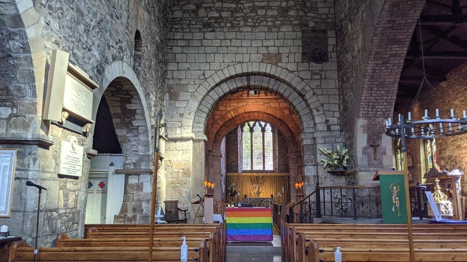 And that's St Nicholas, Leicester. A 1140 year old church made out of Roman rubble and filled with queers. I adore her. I hope you do too. She really is a hidden and forgotten gem.(and again, you can donate here to keep this magical place going:  https://givealittle.co/campaigns/cfeca756-7e23-40e5-b677-1b5fa0c03861)