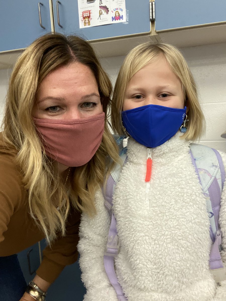 This sweet 4th grader stops by every morning to say hi to me! I miss her so!! #3rdgradeisamazing