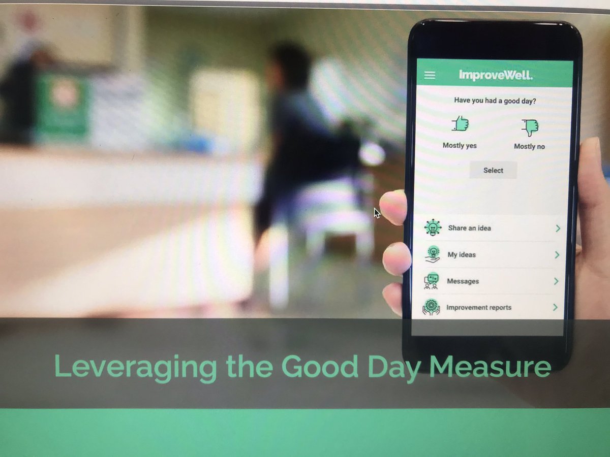 CatrionaRowland's tweet photo. Thanks 🙏 @annaleahlau @ImproveWellUK on establishing the good day measure &amp; @NewhamICU survey to check in with the team on how to progress some change ideas 💡 for #StaffExperience &amp; preparation for #Wave2 #WeImprove #UseTechnology @TheIHI https://t.co/Cg5mK1GhuB