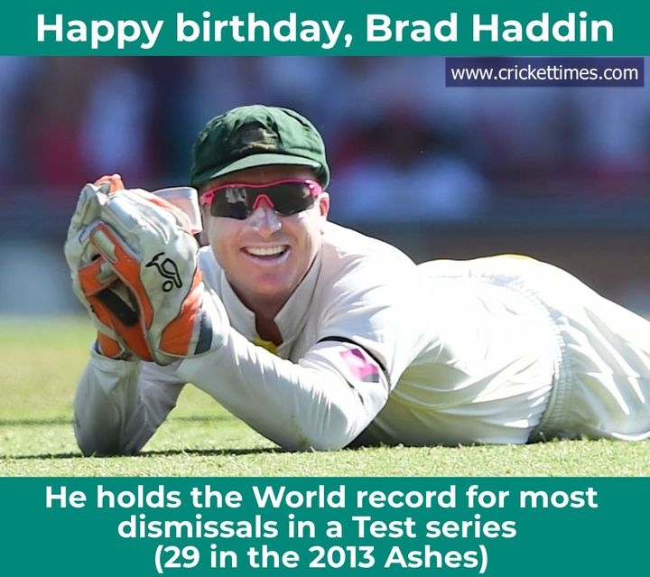Happy birthday, Brad Haddin 