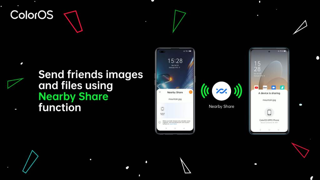 colorosglobal's tweet photo. Here's another #OneStepOnly tip!
Have you heard of Nearby Share?
You can instantly send files, online or offline, to ANY Android-user around you๐ฑ
Just click Share > Nearby Share > The person you want to send to๐๐ผ
Comment below a funny meme you'd share!
#OPPOColorOS11 #Android11 https://t.co/rEkVnNphf1