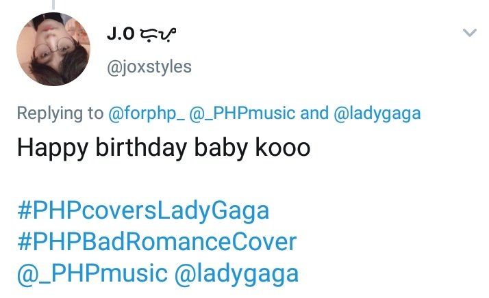 forphp_'s tweet photo. @LforJO200319 @_PHPmusic same jsjsjsja kaso pano 

#PHPcoversLadyGaga
#PHPBadRomanceCover
#PHPRoadtoDebut
@_PHPmusic
@ladygaga https://t.co/6ohxxKK0Oj