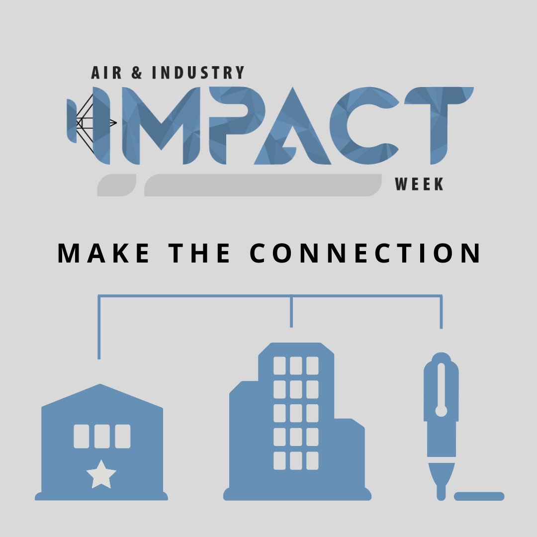 The initiative behind Air &amp; Industry Impact Week is to increase the cross-pollination between organizations such as <a href="/AFResearchLab/">Air Force Research Lab - AFRL</a> <a href="/HQ_AFMC/">U.S. Air Force Materiel Command ✈️</a>, #smallbiz, &amp; economic development experts! All of these have a collective impact on the Air Force as a whole! zcu.io/X78q