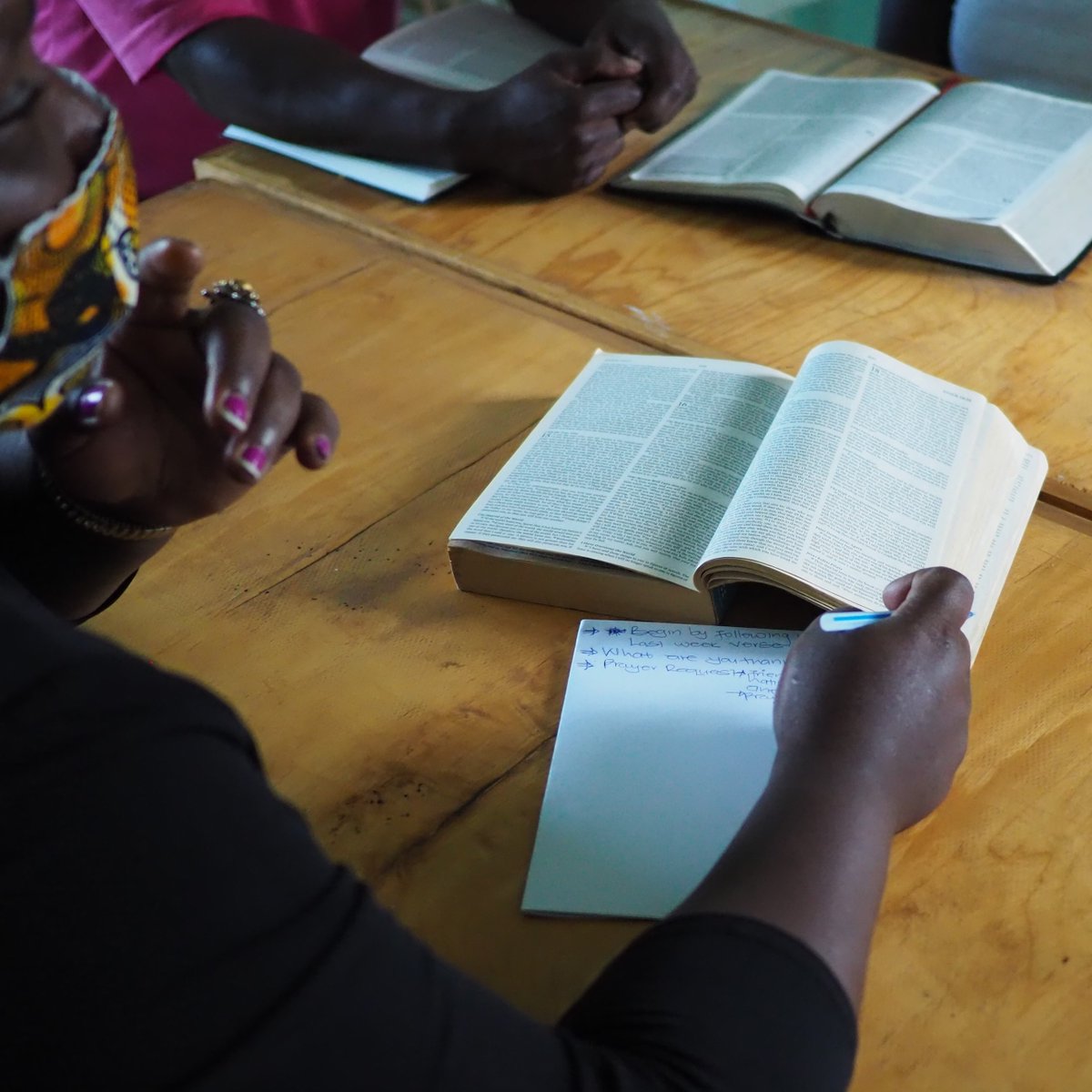 Elephante DBS #leaders getting their #Bible study on in order to walk through the #Word with our Elephante #family.