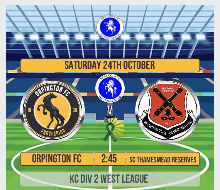 Next up <a href="/SCThamesmeadFC/">SC Thamesmead FC 🏴󠁧󠁢󠁥󠁮󠁧󠁿</a> reserves in the league, looking to put last weeks result behind us and get up the league. #uptheos