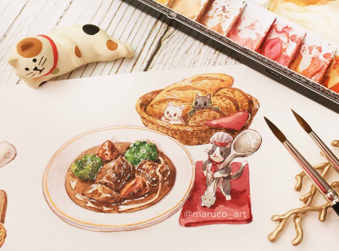 ビーフシチューのtwitterイラスト検索結果