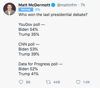 byedon2020's tweet photo. @abigailmarone donald lost

is losing

50 million have voted

hes broke

he has no message https://t.co/QqnEzpUpug
