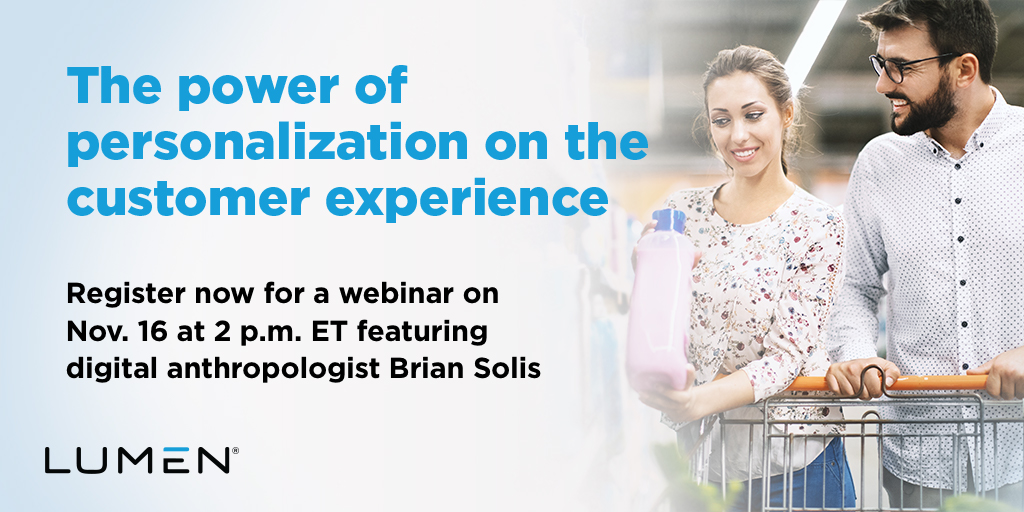 robertmcneil's tweet photo. Join @Lumentechco & @ChainStoreAge for a retail webinar w/ @briansolis to learn more about how personalization is becoming a key differentiator for #retail business. #RetailIT #RetailTech #retaildisruption https://t.co/SOb7wX5WVk https://t.co/4lNowEQNEO https://t.co/nWSGlh8Kov