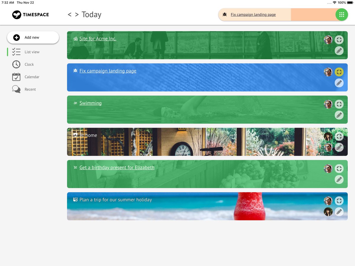 Focus (<a href="/timespacecloud/">Timespace</a>) is a productivity planner tool for remote work. It lets others know what you are working on with a simple tap and also effortlessly shares all related content.

Link- remote.tools/product/focus-… 

💰 Free but premium support available