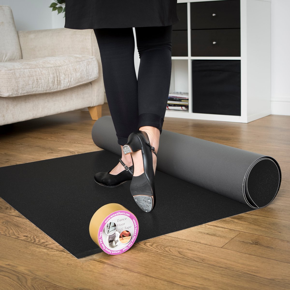 #Dance away in the comfort of your own home with our #DanceFloor mats. 💃🕺

✅ Have a true professional dance floor in your home
✅ Help protect your laminate and wood floors
✅ Quickly lay it flat from the roll

gaffatape.com/home-dance-flo…