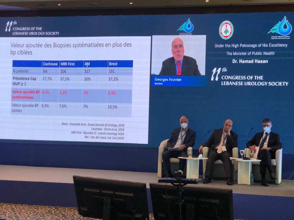 Prostate cancer session Pr Georges Fournier

<a href="/AFUrologie/">Association Française d'Urologie - AFU</a>
<a href="/InfoAeu/">AEU</a>
<a href="/AmerUrological/">Amer. Urol. Assn.</a>
<a href="/mophleb/">Ministry of Public Health - Lebanon</a>
<a href="/beirutleroyal/">Le Royal Beirut</a>
 
#Lebanon #uroleb 

Organized by: <a href="/infomedleb/">Infomed Int'l</a>