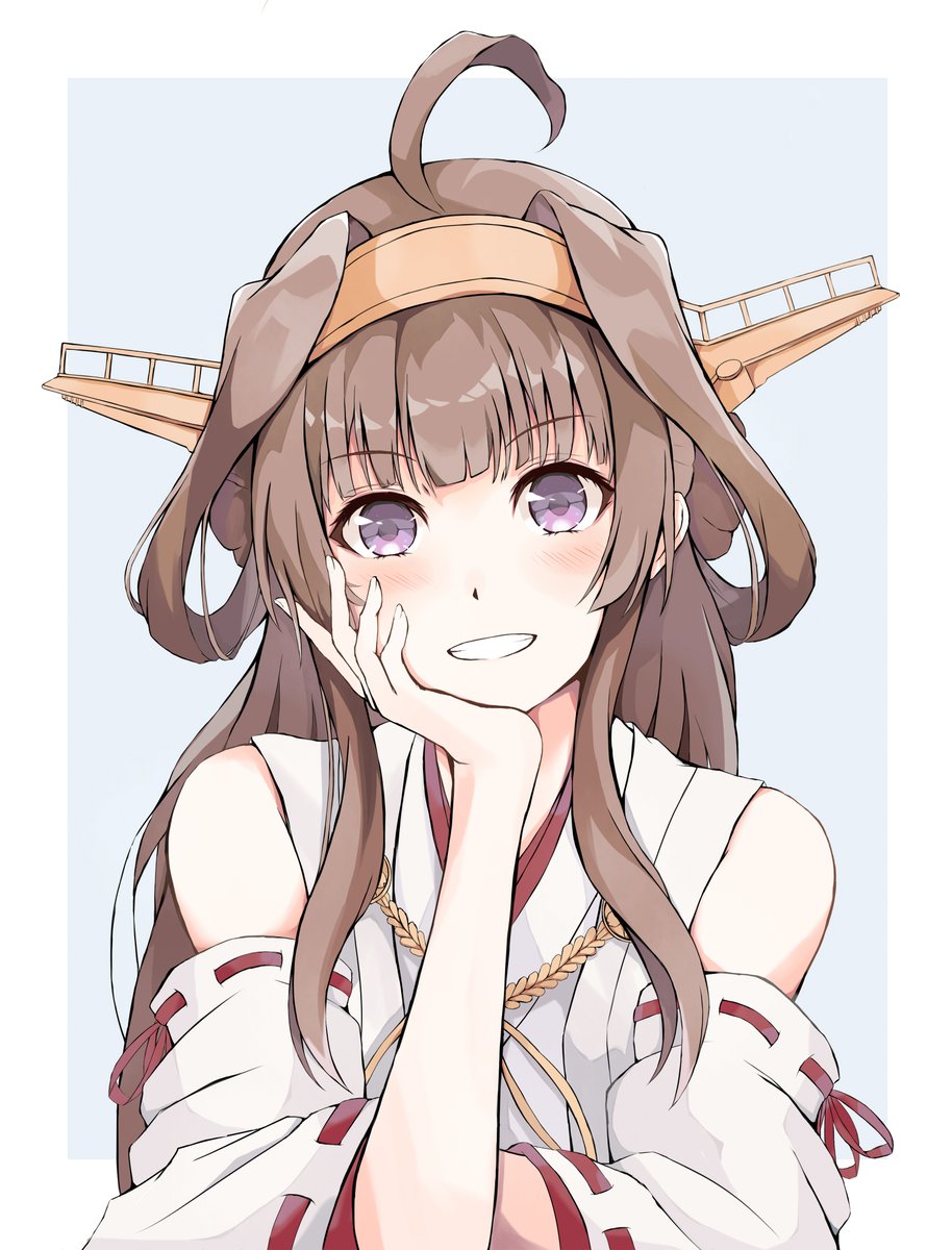 大領 金剛さんできました 金剛 艦これ