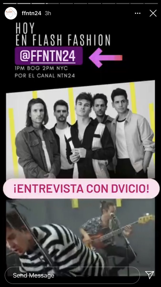 DvicioColombia's tweet photo. HOY EN NTN 24 estarán nuestros chicos @dvicioficial en entrevista! 1 PM… -M https://t.co/MhCWvyUbKp