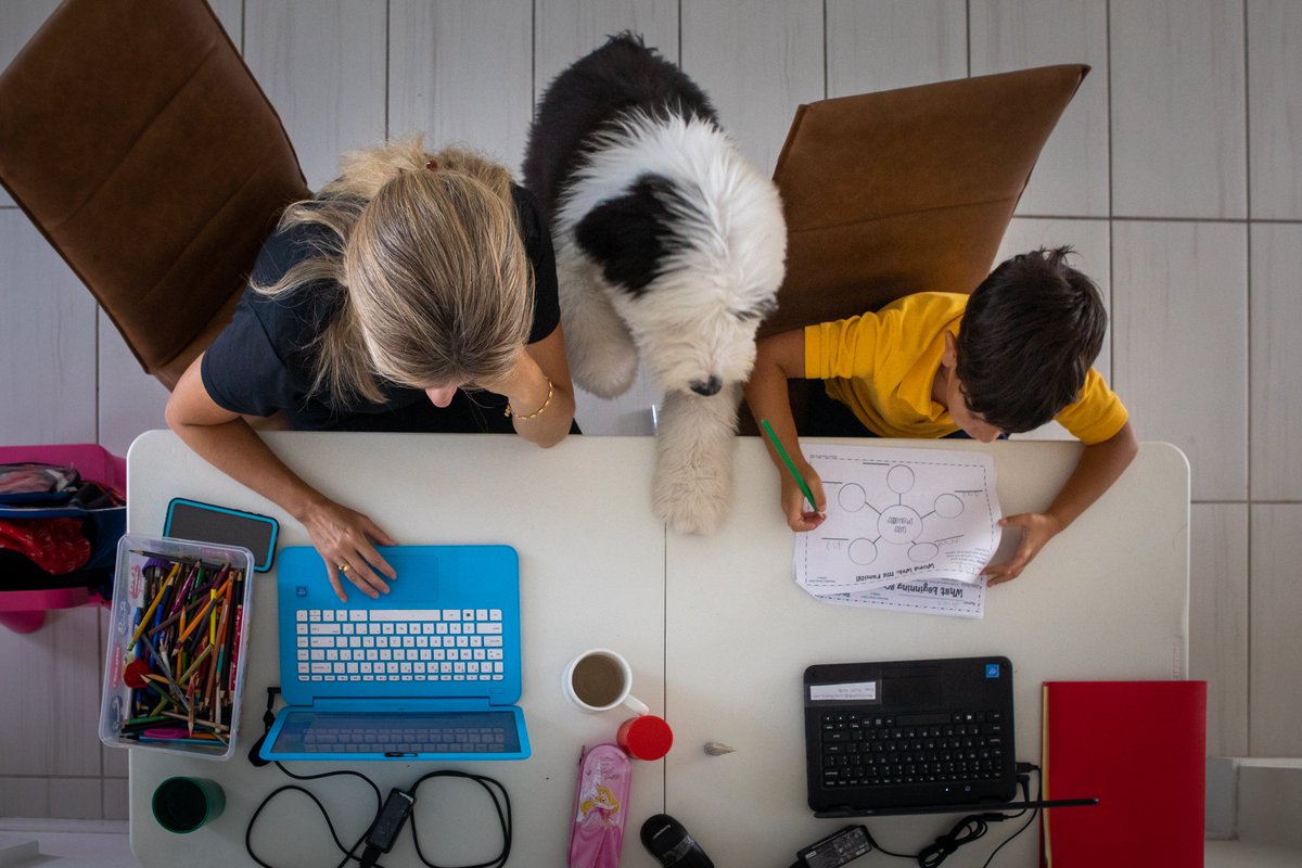 The opt-out myth looms large in our culture.A majority of people think that women “prioritizing family over work” is the primary barrier to women’s career advancement. In fact, only 11% of women are out of the workforce to care for children full time  https://trib.al/NG9SUHn&q...
