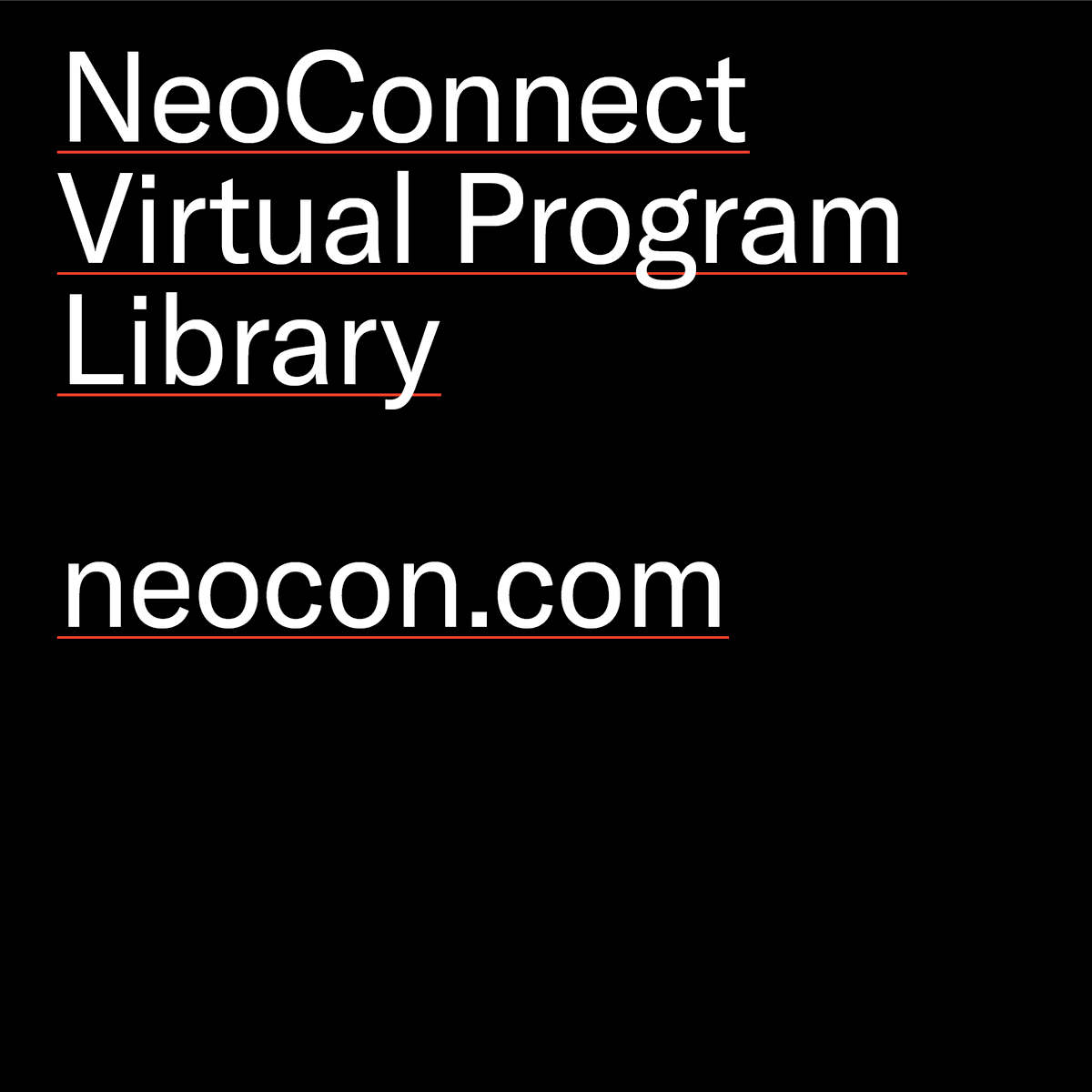 NeoCon_Shows's tweet photo. Watch @jane_rohde in "The Design of Community - Senior Living Trends" on demand via the NeoConnect Virtual Program Library to examine how to maximize & engage active, purposeful + meaningful senior living. https://t.co/2xcyI6sDsT #NeoConnect2020 https://t.co/sh4kEWdfaj