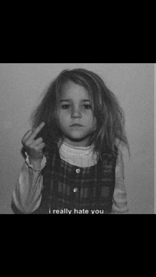 i really hate you...