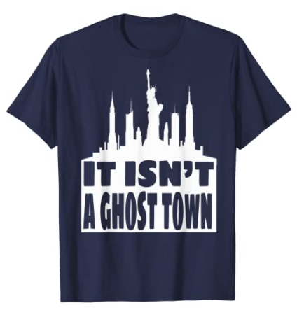 AmazonxTshirts's tweet photo. New York Isn't A Ghost Town T-Shirt

Available now on #Amazon
10 colors All sizes
Order: https://t.co/6RZJfFEcBk👈

#Debates2020 #debate Joe Biden #Debatenight #PresidentialDebate2020 #PresidentialDebate #TrumpMeltdown #NYC #nyc_isnt_ghost_Town trump #TrumpIsALoser https://t.co/S0Arh3A193