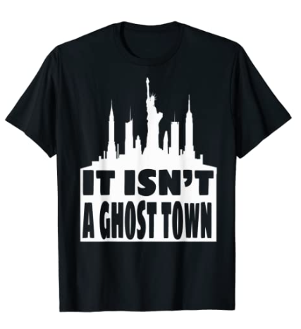 AmazonxTshirts's tweet photo. New York Isn't A Ghost Town T-Shirt

Available now on #Amazon
10 colors All sizes
Order: https://t.co/6RZJfFEcBk👈

#Debates2020 #debate Joe Biden #Debatenight #PresidentialDebate2020 #PresidentialDebate #TrumpMeltdown #NYC #nyc_isnt_ghost_Town trump #TrumpIsALoser https://t.co/S0Arh3A193