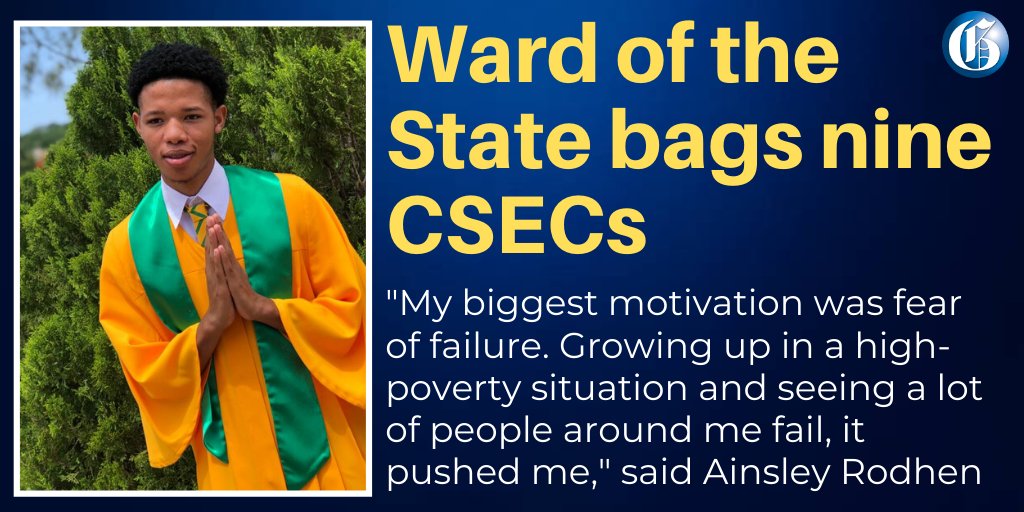 Last week, the Child Protection and Family Services Agency announced that this is a historic year for them after a record number of wards became eligible for universities. Read more: jamaica-gleaner.com/article/news/2… #GLNRFeatures