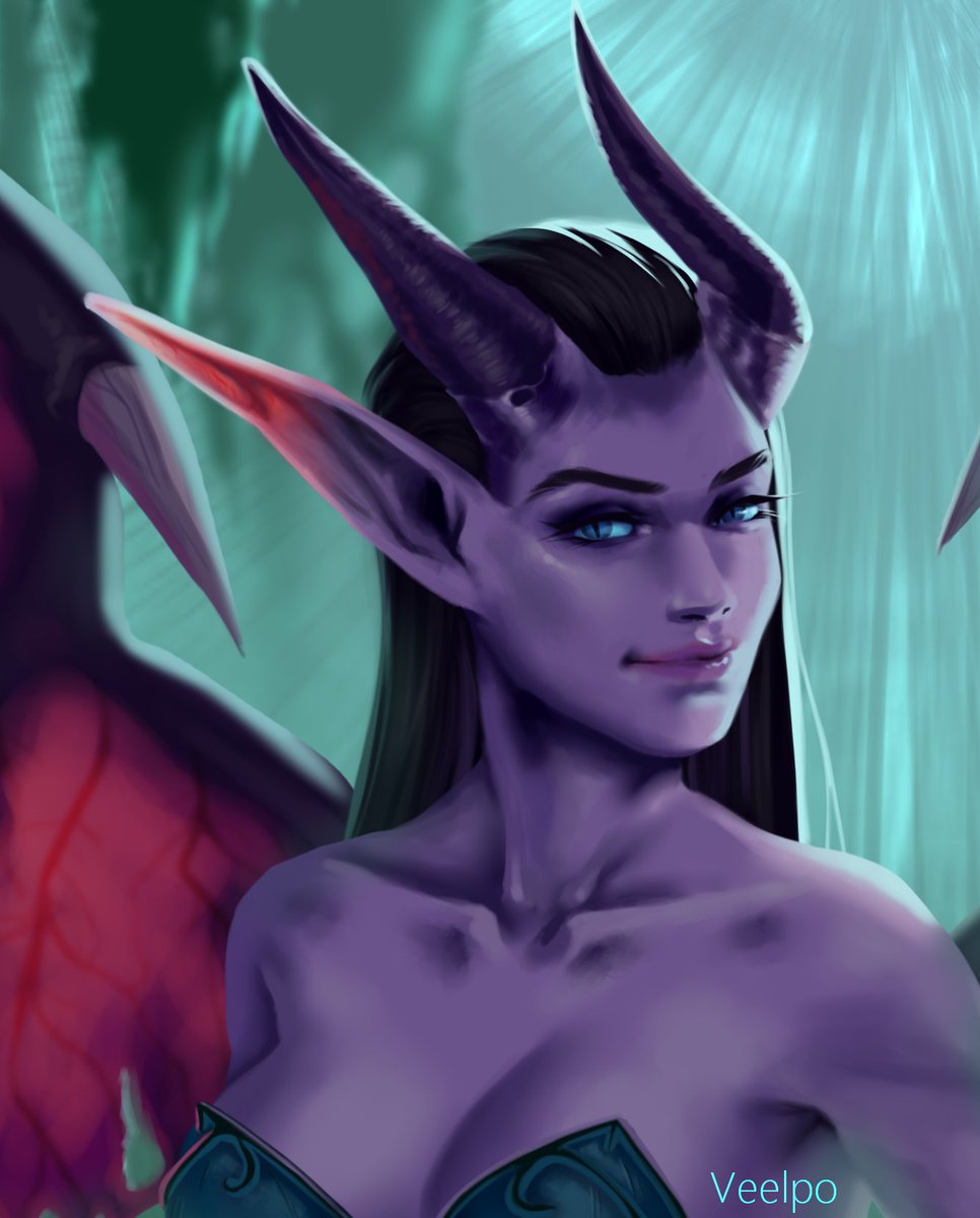 Succubus - World of Warcraft, done by suggestion ✨

Which one do you like more?
#Warcraft #worldofwarcraft #Shadowlands #succubus #artistontwittter #pinup #commissionsopen