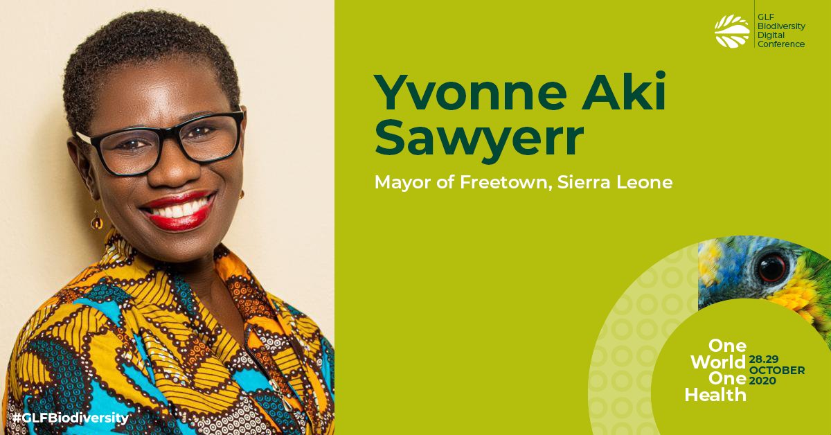Find out about #Freetown, #SierraLeone mayor @yakisawyerr’s inspiring #FreetownTheTreeTown campaign for urban regeneration through planting a million trees, here at #GLFBiodiversity
🌳Register now: https://t.co/QIDzpd9jeS https://t.co/0JusvGKcFF