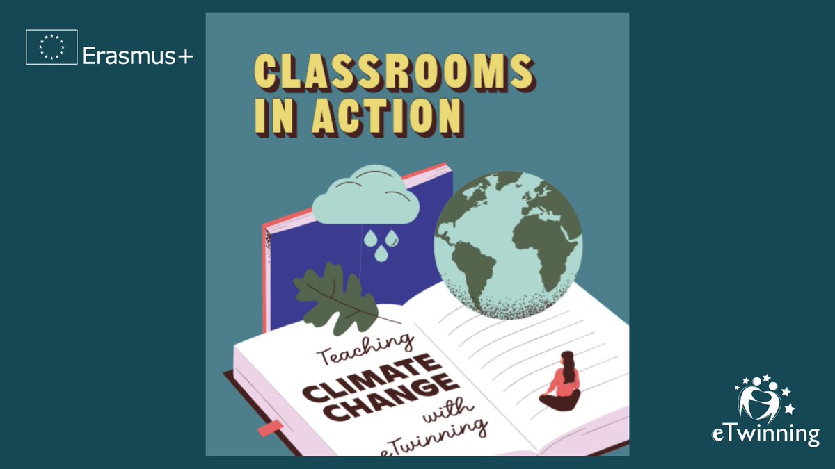 Leargas_etwinn's tweet photo. The new #eTwinning book 📘 "Teaching #ClimateChange with eTwinning" is out! 🌎 Get inspired and make a difference for the planet together with your students.

https://t.co/rekD4dZAj8

#eTwConf20 https://t.co/vgVKmKYhFI