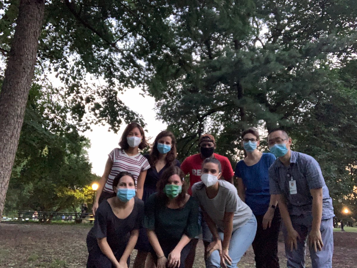 MontePsych's tweet photo. Welcome to the 2020-21 Psychology Internship Training Program class at @montefioreNYC @EinsteinMed! Kudos to you all for finding a way to meetup safely in gorgeous @CentralParkNYC! #MaskUpNY #MonteStrong #MonteProud Check us out: https://t.co/8W2FWcpf1e https://t.co/KU2PYVehf2