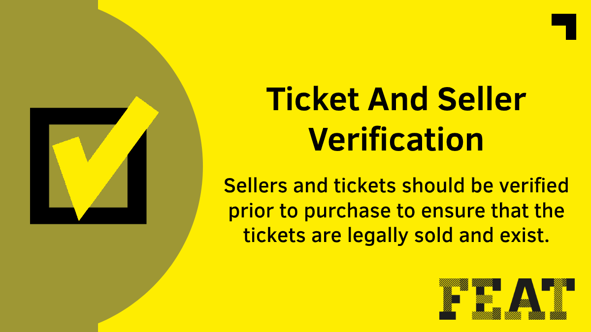 FEAT_org's tweet photo. Marketplaces must vet sellers and their tickets so that consumers are sure who they’re buying from and what they’re buying. #fixticketing #DigitalServicesAct https://t.co/tBCpi2W9eK
