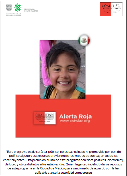 Buscamos a Daniela Xóchitl Elizarrarás Rojas. Desapareció: 31 de mayo de 2006. En Tultepec Estado de México, a la edad de 6 años. Si la ves avísanos #CDMX Necesitamos tu ayuda RT PF Para más información: <a href="/CATWLACDIR/">CATWLAC</a>