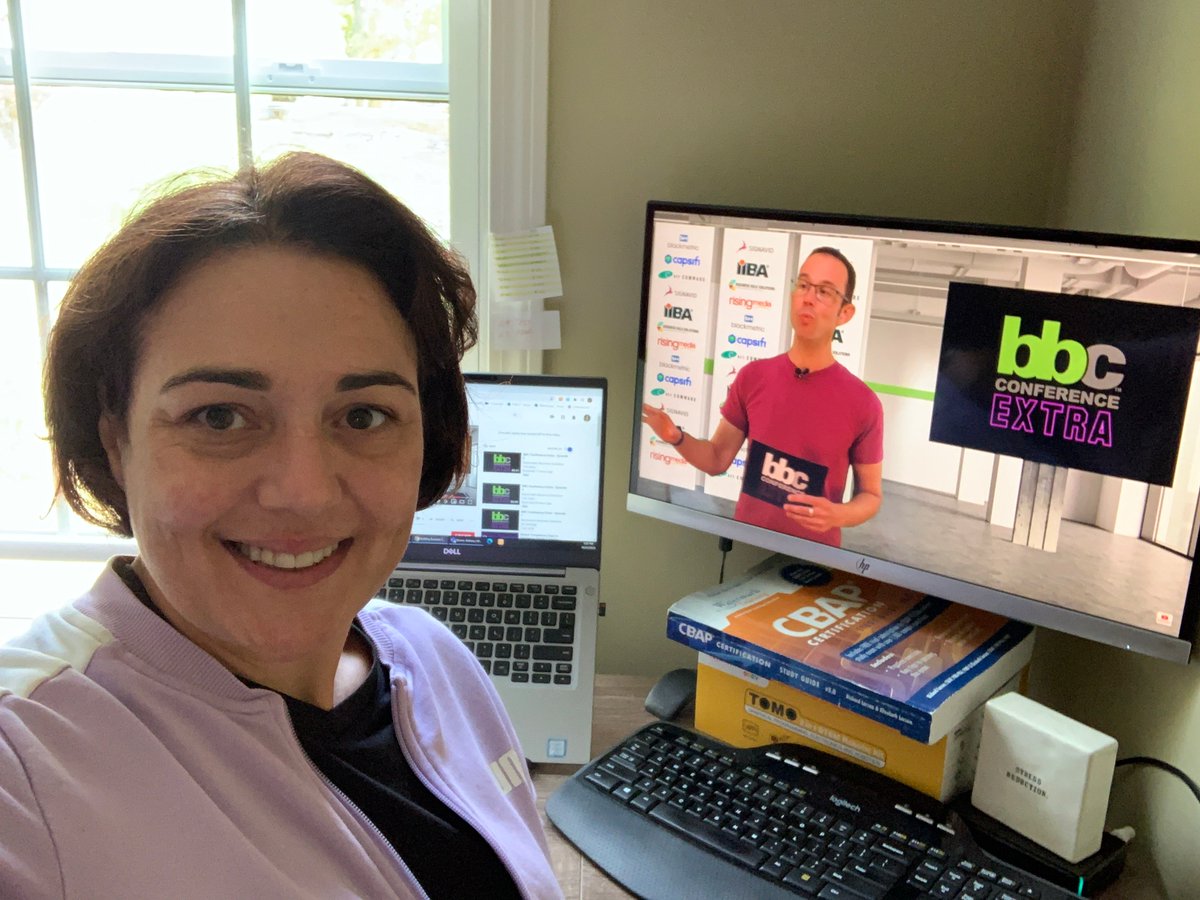 ChiccaUSA's tweet photo. Thank you, BBC, for running Building Business Capability Virtual Conference!!!
So much fun and information! Looking forward to bring some of my learning back to the organization!
#BBCConf #IIBA #CBAP #BBCCon https://t.co/kVy9az2UP5