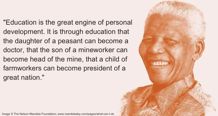 TroaScio's tweet photo. In 2016 we quoted this from Nelson Mandela. It's thanks to our supporters that the  dreams of the pupils of The Roof of Africa can become reality, in years to come let's hope we can say with pride, we have a doctor, teacher and policeman who used to be our pupils #EducationForAll https://t.co/kVR9owQ0Eb