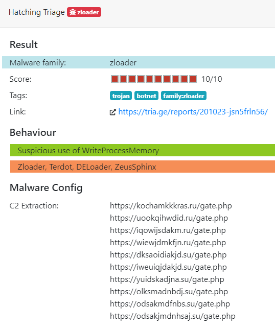 ffforward's tweet photo. Friday night run of #zloader #sovietZloader /download24.top and /getfiles2020.top weaponized on new IP 8.208.80.144.
XLS: https://t.co/HPai0hikvA
DLL: https://t.co/gG7UbMuHm3
#Signed TKEDKFNSRPUKQOTGWF
C2 /uookqihwdid.ru
@Office365 now quarantines these 👏@Pawp81 @GossiTheDog https://t.co/62CCkegiZl