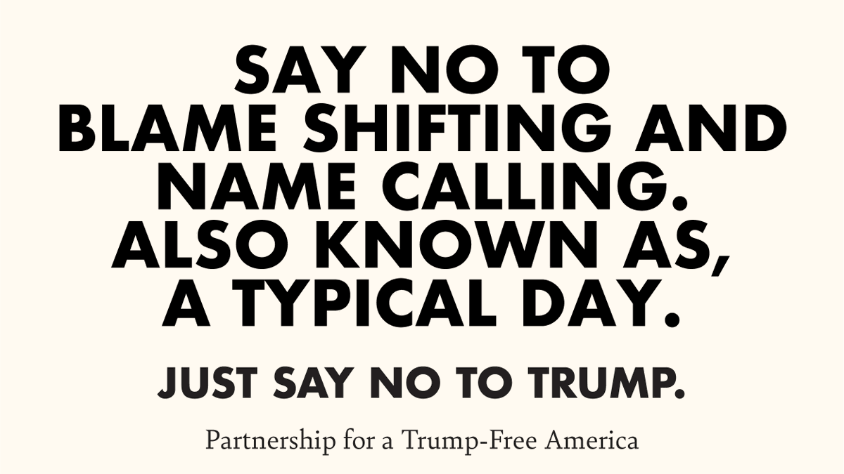 BeTrumpFree's tweet photo. We could tweet this everyday and it would still be relevant. #JustSayNoToTrump #VoteBiden https://t.co/ly9yHqz5Nl