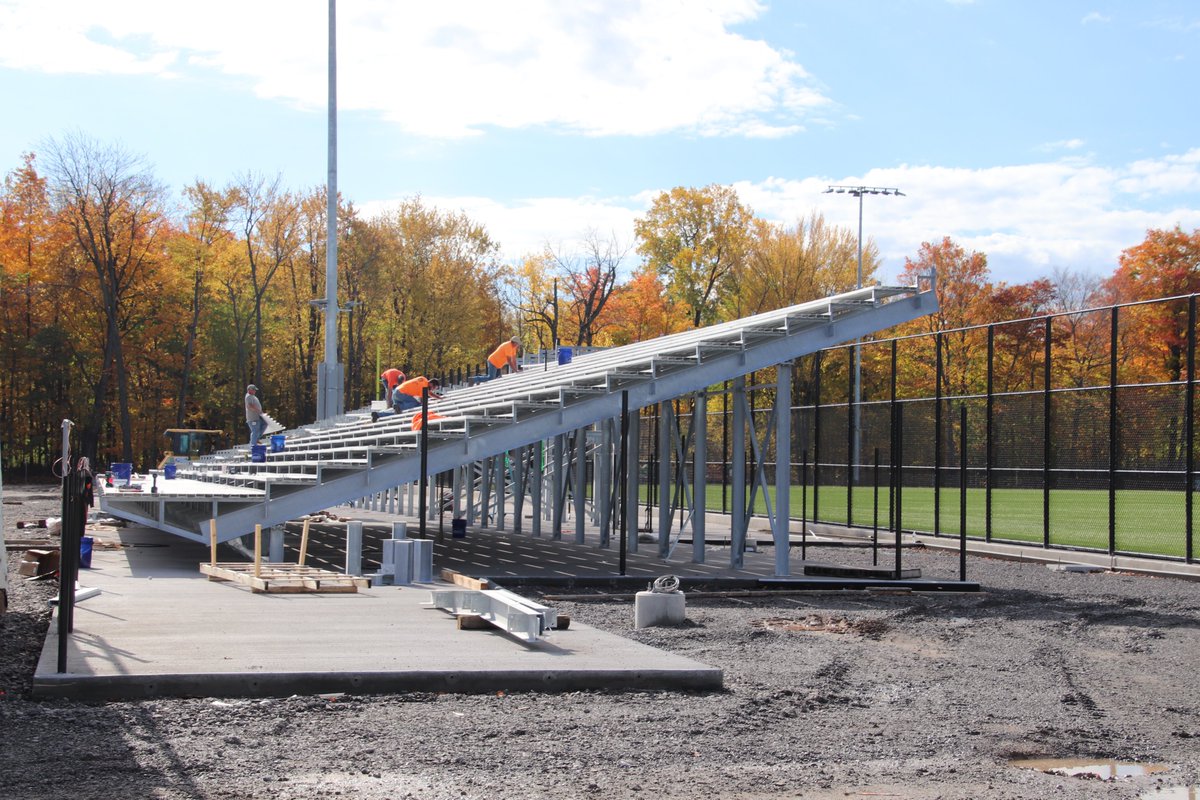 One Webster (@wcsdproud) on Twitter photo Roughly 600,000 pounds of rubber is being spread on the new baseball & softball turf fields behind <a href="/SchroederHS/">Webster Schroeder HS</a> as the bleachers for the new track go up at the same time! #capproject2018 <a href="/SchroederSports/">Schroeder Athletics</a> <a href="/superwebstercsd/">d</a> Roughly 600,000 pounds of rubber is being spread on the new baseball & softball turf fields behind <a href="/SchroederHS/">Webster Schroeder HS</a> as the bleachers for the new track go up at the same time! #capproject2018 <a href="/SchroederSports/">Schroeder Athletics</a> <a href="/superwebstercsd/">d</a>