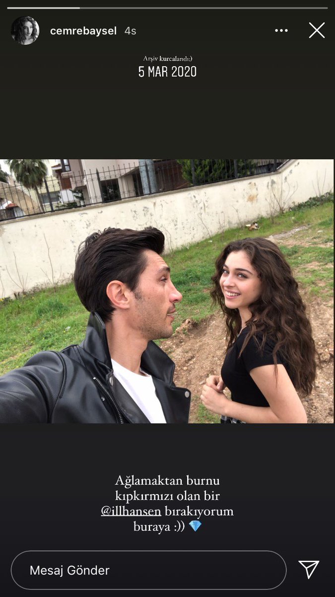 ilhansenfc's tweet photo. Can partnerler, çok özlendiniz 🖤💎

@illhansen @cemre_baysel #ilhansen #cemrebaysel https://t.co/1QOj0Tg1Vv