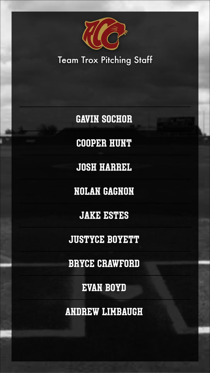 RCCcougars's tweet photo. 2020 Fall World Series Rosters are set #WhoYaGot https://t.co/Ob7xPCgDIc