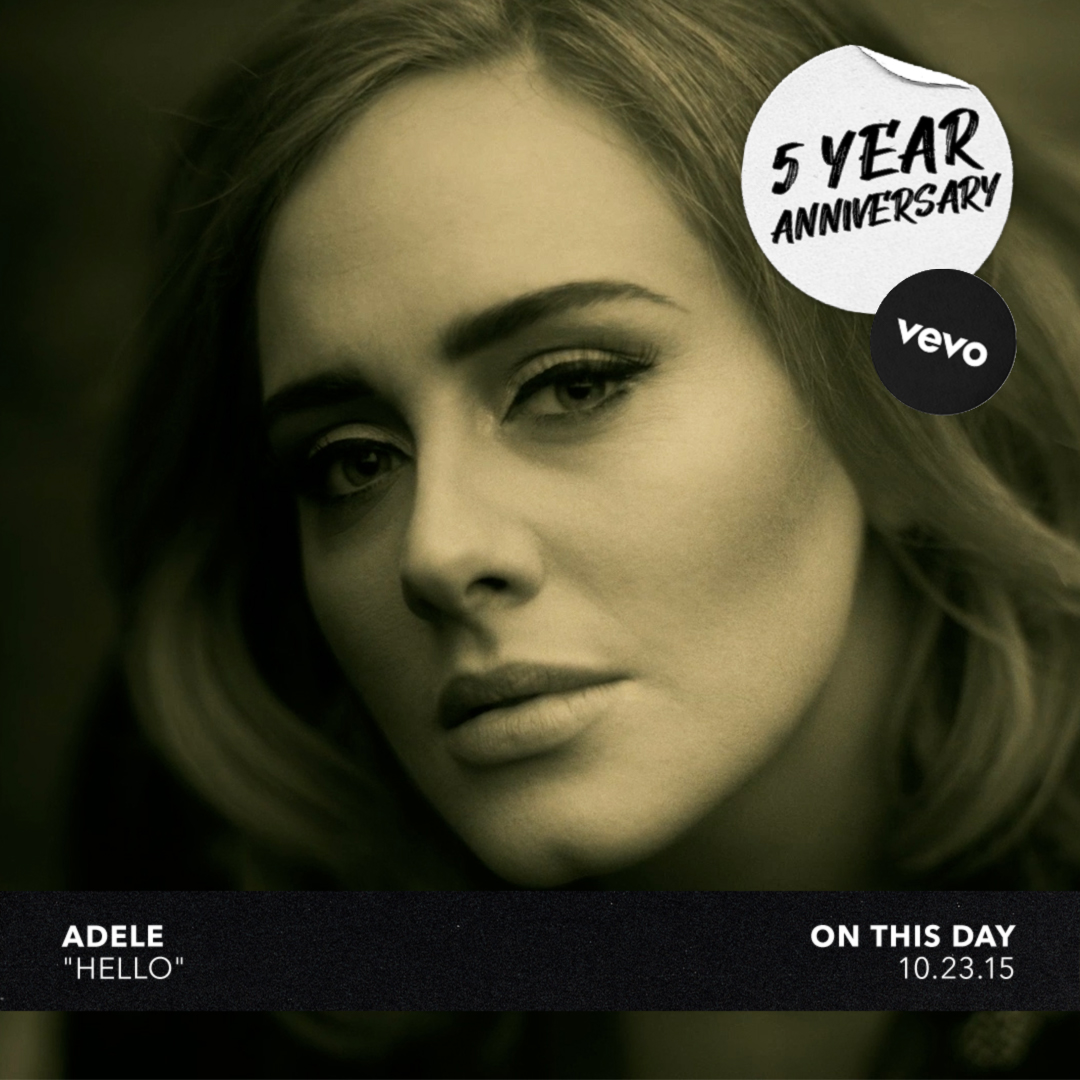 .@Adele's "Hello" still rings in our ears 5 years later 🎶
⠀⠀⠀⠀⠀⠀⠀⠀⠀
▶️ https://t.co/BtbhidVshF https://t.co/PgdJ8Nqc4X
