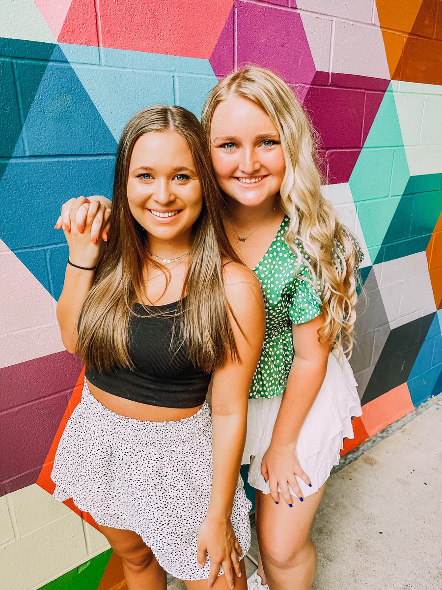 OKState_ADPi's tweet photo. Ashton &amp; Whitney
“Whitney and I have known each other since we were little, but we were never close. That all changed on bid day last year. Over the last, year we have gone to everything together.I am so thankful that ADPi brought us together and gave me my best friend!” ~ Ashton https://t.co/1Amy8wXEXj