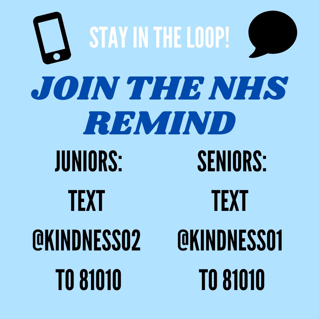 NhsPerry's tweet image. NHS members: join the remind for updates! we send out all information there!