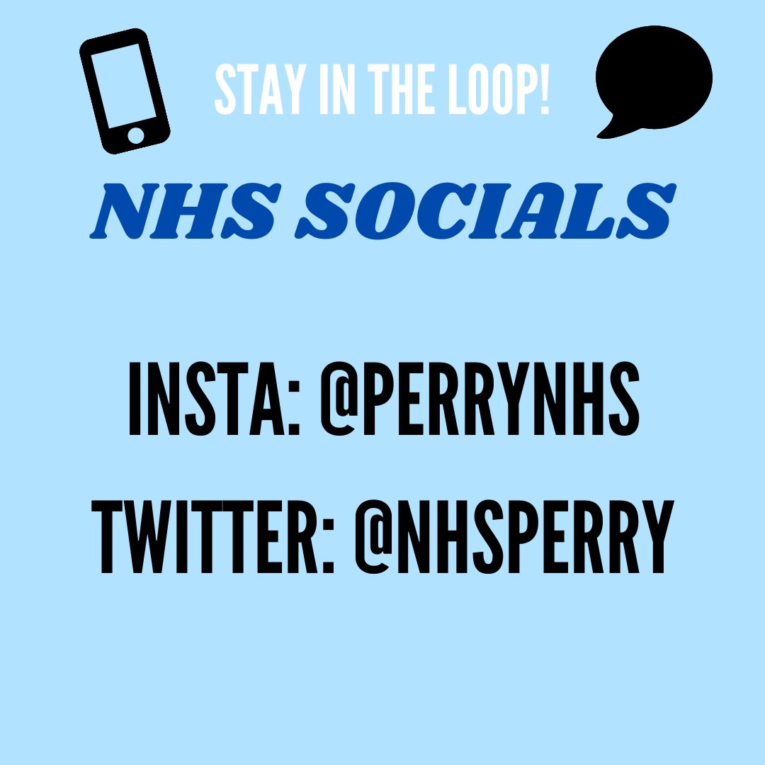 NhsPerry's tweet image. NHS members: join the remind for updates! we send out all information there!