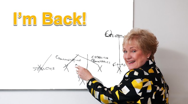 I'm Back &amp; Moving Full-Steam Ahead. Sign up for my newsletters. conta.cc/343L4ZQ
