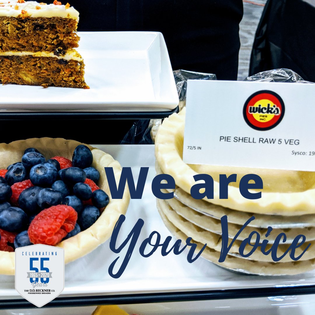 We are the best broker in foodservice.  👌
Our approach to building sales is based on mutual success for the operator, the distributor and for our manufacturing partners. Reckner represents industry leaders, quality brands and private-label products. #RecknerFoods #healthyfoods