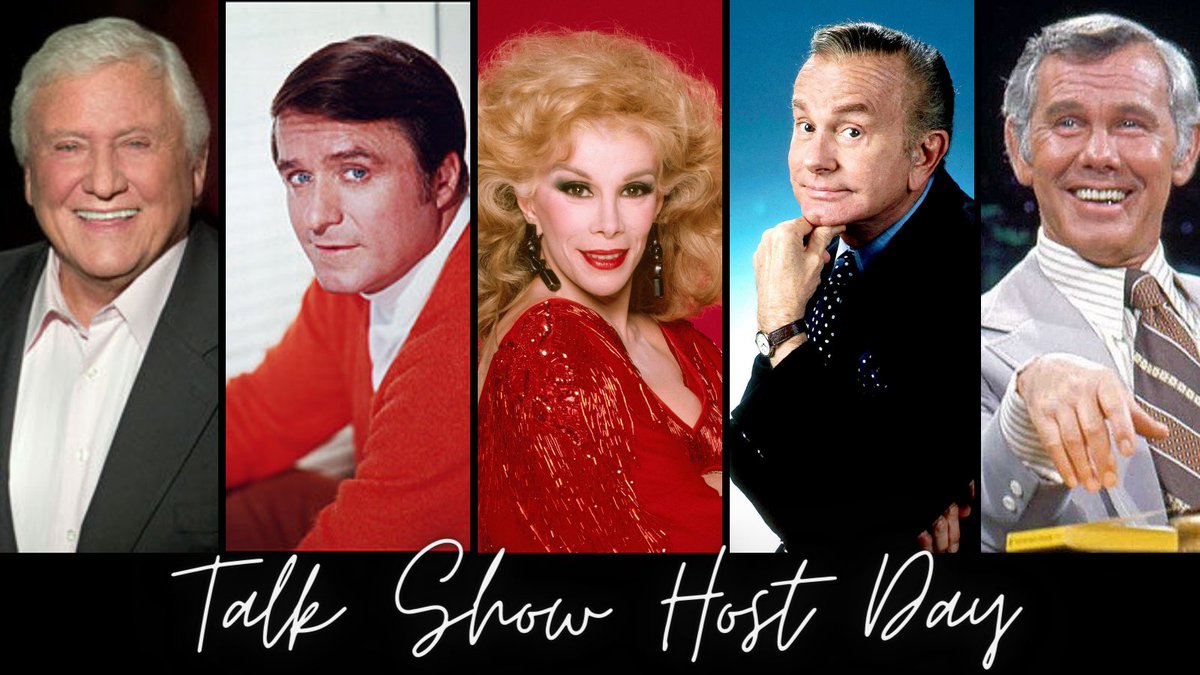 HollywoodMuseum's tweet photo. It's #TalkShowHostDay. Do you have an all time favorite #talkshowhost and a current favorite? https://t.co/ZC0tcSYlHE