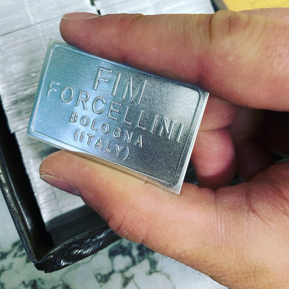 MetalMarkerMfg's tweet photo. Beautiful embossed custom metal nameplate! Do you agree? We would love to hear your thoughts. π #MarkedIt #MetalMarker #MetalTags
#AssetTag #IDTag #EmbossedTag #MetalPlacard #IdentificationTag #CustomNameplate #Nameplate #AssetLabel #SerializedTags #CustomIDTag https://t.co/fLBzJtqkdD