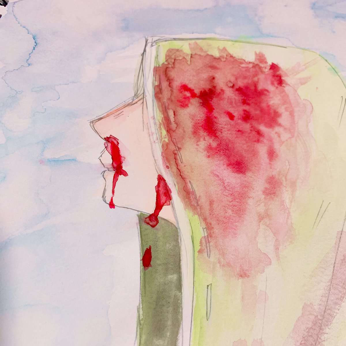 Fey この際に引用rtでコメントして欲しい ずっと昔に描いたよっへ 横顔の書き方といい 鼻と言い 絵柄全然違うね